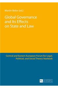 Global Governance and Its Effects on State and Law