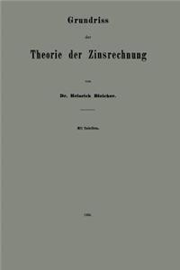 Grundriss Der Theorie Der Zinsrechnung