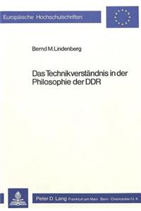 Das Technikverstaendnis in der Philosophie der DDR