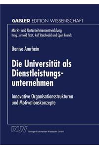 Universität ALS Dienstleistungsunternehmen