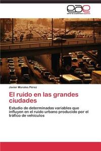 ruido en las grandes ciudades