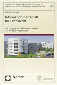 Informationsherrschaft Im Kartellrecht