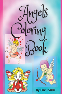 Angels Coloring Book