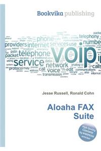 Aloaha Fax Suite