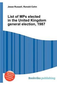 List of Mps Elected in the United Kingdom General Election, 1987