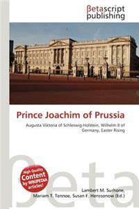 Prince Joachim of Prussia