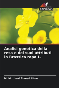 Analisi genetica della resa e dei suoi attributi in Brassica rapa L.