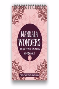 Mandla Wonders - An Artistic Colouring Adventure (A5 Size) (Mandala 05)