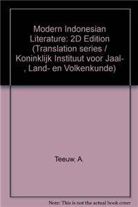 Modern Indonesian Literature, Volume 2