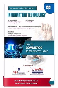 Std 12 Information Technology IT | HSC Commerce Maharashtra State Board as Per New Syllabus | Includes Model Questions Paper