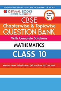 Oswaal CBSE Chapterwise/Topicwise Question Bank for Class 10 Maths (Old Edition)