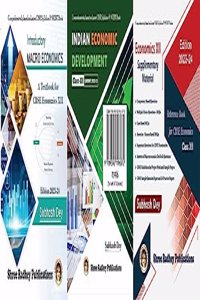 Economics Class-12 (IND ECO. Development, INTRO. Macro and supp. material (3-book set) By- SUBHASH DEY |Examination-2024 | CBSE(NCERT Solved) | BASED ON NEW PAPER PATTERN AND NEW EDUCATION POLICY|