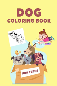 Dog Coloring Books For Teens
