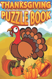 Puzzler Squad Thanksgiving Puzzle Book