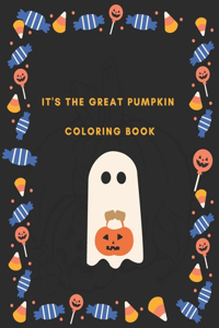 It's the Great Pumpkin coloring book