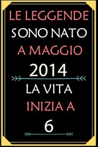 Le Leggende Sono Nato A Maggio 2014 La Vita Inizia A 6