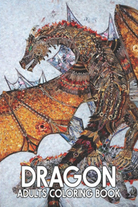 Dragon Adults Coloring Book