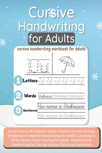Cursive Handwriting for Adults