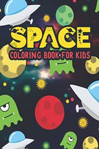 Space Coloring book for kids