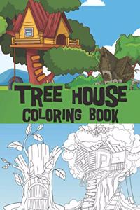 Tree House coloring book