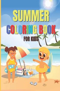 Summer Coloring Book For Kids