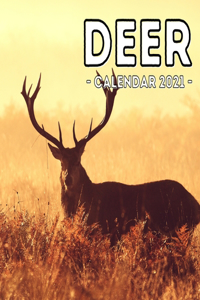 Deer Calendar 2021