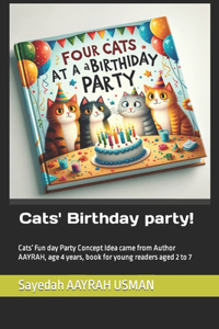 Cats' Birthday party! Birthday party of Milo and friends invited Zoe Tokyo Paris