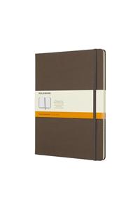 Moleskine Earth Brown Notebook Extra Large Ruled Hard