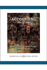 Accounting: Texts and Cases