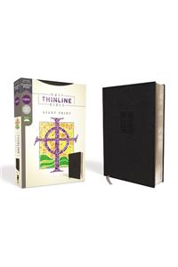 Nrsv, Thinline Bible, Giant Print, Leathersoft, Black, Comfort Print