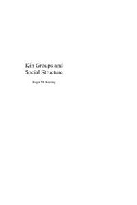 ACP KIN GROUPS SOCIAL STRUCTURE