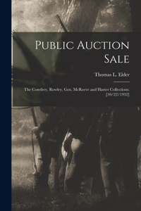 Public Auction Sale