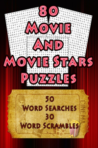 80 Movie And Movie Stars Puzzles