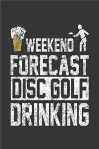 Weekend Forecast Disc Golf Drinking