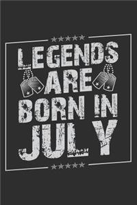 Legends Are Born In July