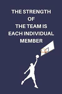 The Strength Of The Team Is Each Individual Member