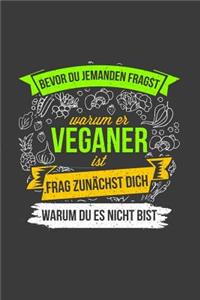 Bevor du jemanden fragst warum er Veganer ist, frag zunächst dich warum du es nicht bist