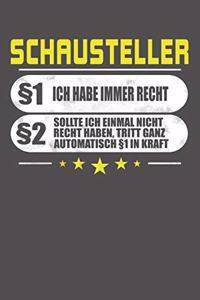 Schausteller §1 Ich Habe Immer Recht §2 Sollte Ich Einmal Nicht Recht Haben, Tritt Ganz Automatisch §1 In Kraft