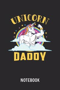 Unicorn Daddy Notebook