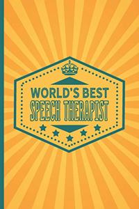 World's Best Speech Therapist