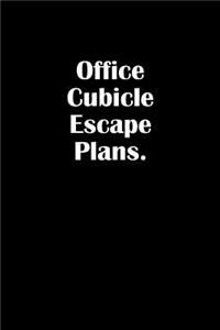 Office Cubicle Escape Plans