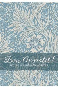 Bon Appétit! Recipe Journal Favorites