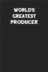 World's Greatest Producer