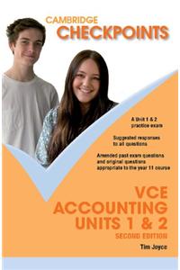 Cambridge Checkpoints Vce Accounting Units 1 and 2