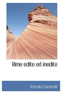 Rime Edite Ed Inedite