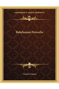 Babylonian Proverbs