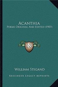 Acanthia