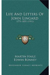 Life and Letters of John Lingard