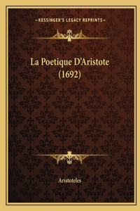Poetique D'Aristote (1692)