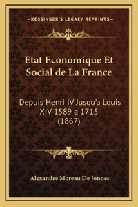 Etat Economique Et Social de La France